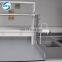 Laboratory Furniture Metal Island Workstation with Reagent Shelf and Eyewash