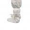 2021 lightweight Waterproof withe hospital non woven PE Polyethylene adjustable Disposable long Shoe Covers