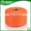 Manufacturer knitting cotton yarn 20s orange colour HB614 China