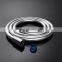 Silver PVC plastic flexible shower hose ACS certificate