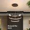 LED Modern Circular Ring Chandelier 1 - 3 Rings pendant light Home Hotel Lighting restaurant bar personality pendant lamp