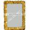 gold plated photo frame