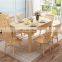 Nordic dining table wood simple dining table coffee table