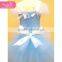 USA Movie Costume Girls Princess Cinderella Fancy Dress kid Party Bow Deco