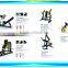 machines gym professional /power gym equipment/muscle strength equipment/Rear Kick TZ-6070
