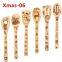 Bamboo utensil set Christmas kitchen utensil Halloween kitchenware from China