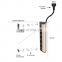 Swiss socket for kitchen with Metal frame