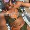 Women Sexy Brazilian Bikini Set Push Up Halter High Waist bikini
