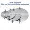 Galvanized steel round damper blade with assemblies damper draft stopper ventilation HVAC duct damper blades