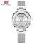 Top Fashion Women Watches Mini Focus 0254 Ladies Elegant Bracelet Watch Stainless Steel Luxury Diamond Quartz Wrist Watch Reloj