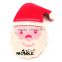 Nicole B0150 Christmas 3D Santa Claus Shaped Handmade Silicone Soap Molds Cake Baking Tools