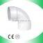 PVC pipe fittings 90 degree elbow for drainage