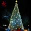 High Quality PE Commercial Umbrella Snow Luxury Wholesale White Artificial Flocked Christmas Tree