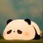 USB Rechargeable Panda Silicone Night Light Silicone lamp Modern LED Mini Lamp Design for Room Use