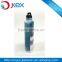 flat aluminum sport water bottle with carabiner