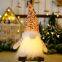 Luminescent Christmas Dolls - Rudolph Ornaments with Lights for Art Decor Wholesale Gifts