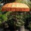 Solid Wood Furniture Parasol Terrace Swimming Pool Outdoor Garden Beach Umbrella With Tassel Bali