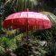 Solid Wood Furniture Parasol Terrace Swimming Pool Outdoor Garden Beach Umbrella With Tassel Bali