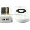 4 Zone 2.4G RF LED Dimmer/RF wireless remote control Light Dimmer Switch DC12-24V