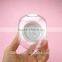 8oz 250ml clear oblate shaped plastic empty jars for sale