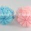 2016 pumpkin Mesh sponge bath sponge cleaning sponge shower puff