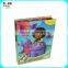 2016 lovely children cardboard books printing with box& toy