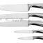 430 S/S HANDLE STAINLESS STEEL 6PCS KITCHEN KNIFE SET
