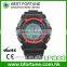 LP1333_RD Multifunction LCD Digital PU strap Sport high Tech Smart watch