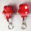 Paw flash Flower shaped pendant LED tags, shining electronic pet tags