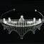 Tiara, Hair Accessory Wedding Tiaras, Silver Crystal Wholesale Crowns and Tiaras Customized