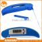 Digital LCD BBQ Thermometer Barbecue Foldable Cooking Food Probe Meat Kitchen Sensor Blue