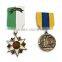custom high quality sports medal with real gold plating