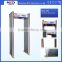 hot selling walk through metal detector gate price with 6 detecting zone and LED Display