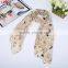 SF018 New arrival metropolis style feminized and lovely chiffon scarves