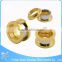 Competitive price medical steel gold ear tunnels body jewelry piercing wholesale