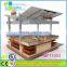 Customized fashion modern plate ice cream cart with free design