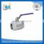 made in china casting stainless steel 2 pc thread ball valve/valve ball