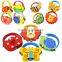2016 Promotional Colorful Kids Music Instrument Sets Rhythm Stick Educational Wooden Musical Toy for Children