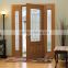 Rustic style genuine American solid wood front door with transom                        
                                                Quality Choice