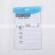 Transparent PVC visa card id card badge holder with lanyard