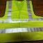 Yellow 3M Scotchlite Safety vest with name card pockets