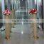 2016 1m Wedding pillars columns for sale/crystal pillar for wedding decoration ,wedding aisle pillars(MWS-002)