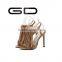 Newest adorable tassels lady date dress bags sandals summer wholesale