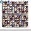 China Factory Unique Style Beautiful Pattern Glass Mosaic