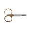 Razor Scissors 4 & 5"" Adjustable Tension Gold Loops Straight Fly Tying / Fishing Scissors