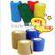 Non-woven elastic vet wrap cohesive bandage