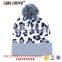 embroidered 100% acrylic beanie hat wholesale