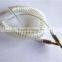 Wholesales DC3.5MM Transparent Spiral Metal Cable
