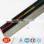 high quality custom puller contrast color plastic zipper , bag zipper