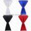 Elegant Lycra Spandex Round Cocktail Table Cloth for Wedding Wholesale Table Linen